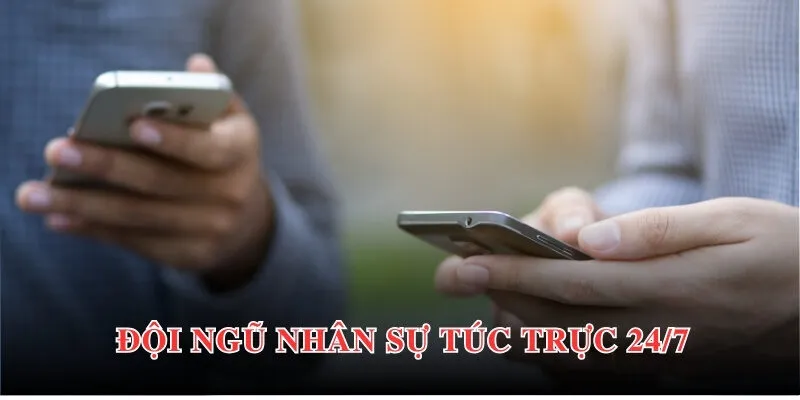 Hội viên có thể liên hệ đội ngũ bất cứ lúc nào